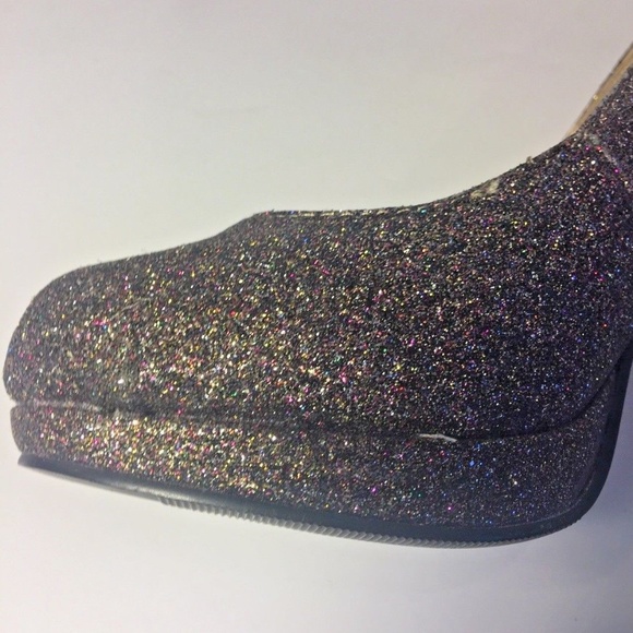 Madden Girl Fawwn Glitter Sparkle Purple Pumps - Picture 4 of 8